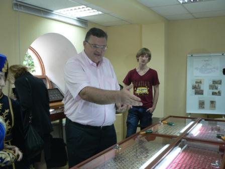 Владелец коллекции Борис Рыбальченко